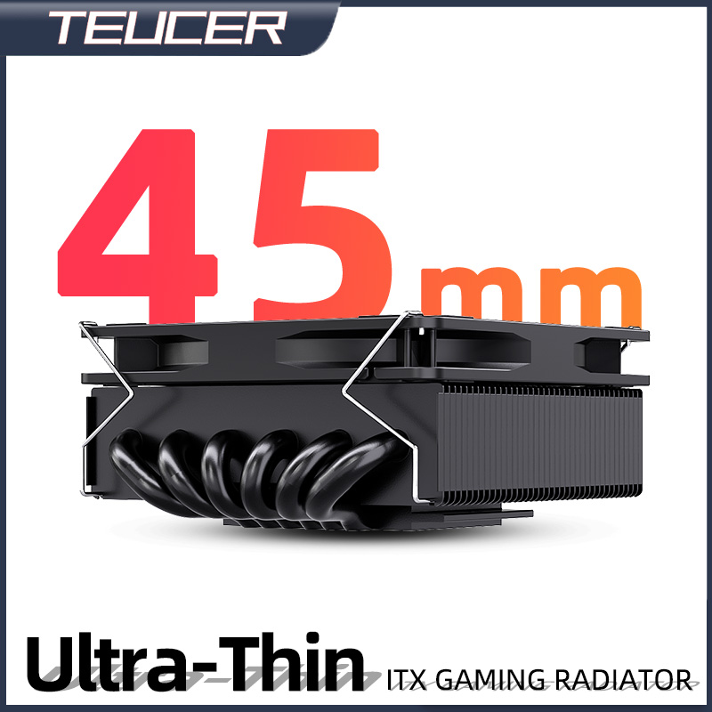 Air Cooler Cpu - Teucer 높이 45mm CPU 쿨러 ITX