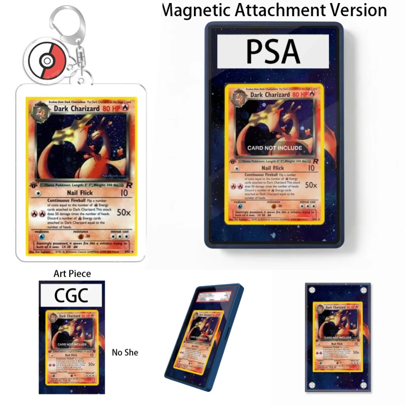 Case Fan - 포켓몬 TCG 로켓 다크 차리자드 애니메이션