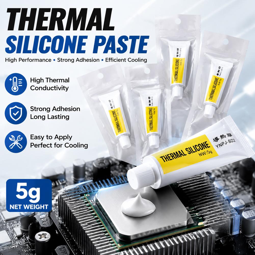 Thermal Paste - 5g 열 전도성 접착제 강력한 접착