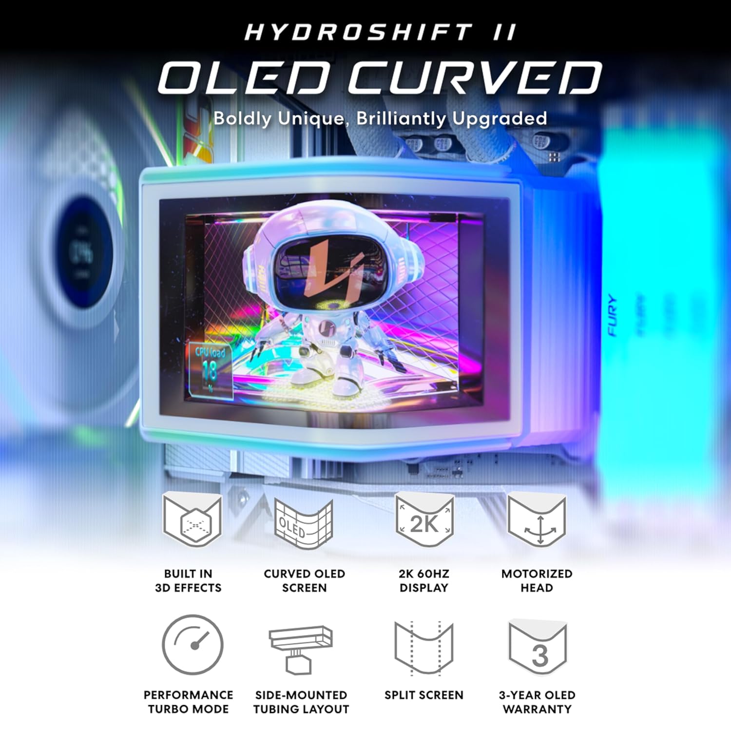 리안리 하이드로시프트 II OLED 커브드 360 P2 - Aio Liquid Cooler 리뷰 및 가격