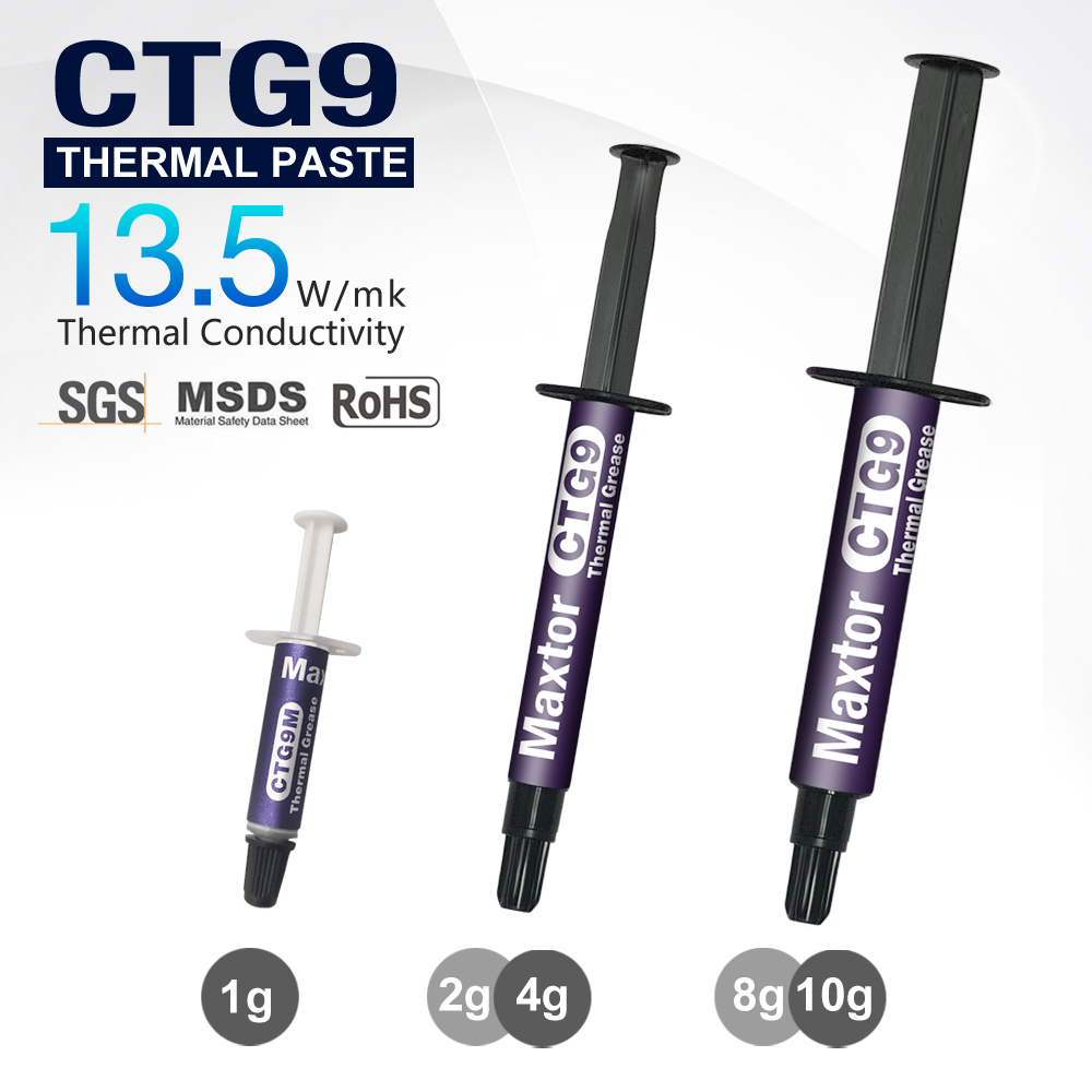 맥스토르 CTG9 1g 2g 4g 8g 써멀 페이스트  - Thermal Paste 리뷰 및 가격