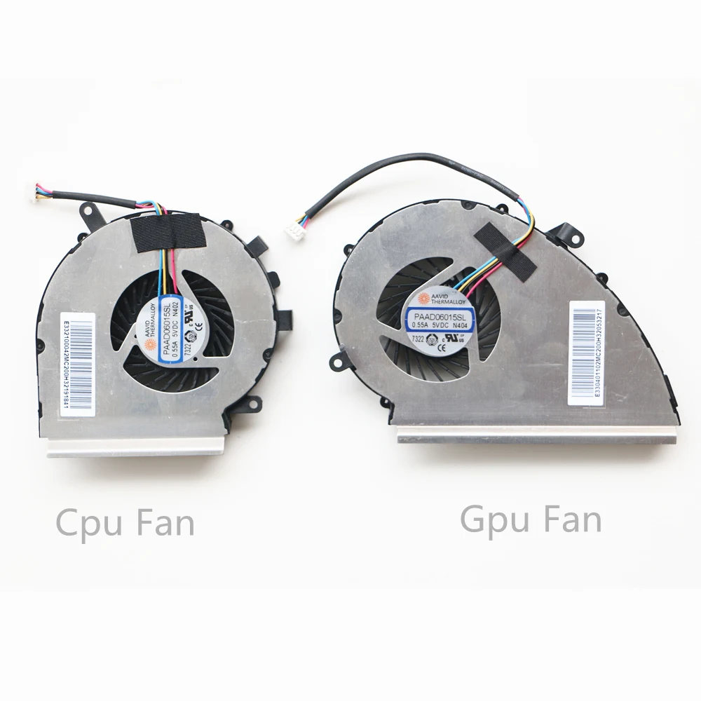 새로운 CPU GPU 냉각 팬 MSI GE72VR GP - Cpu Fan 리뷰 및 가격
