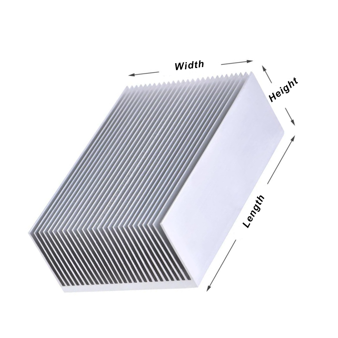 DIY 쿨러 알루미늄 히트싱크 그릴 모양 라디에이터 히 - Heatsink 리뷰 및 가격