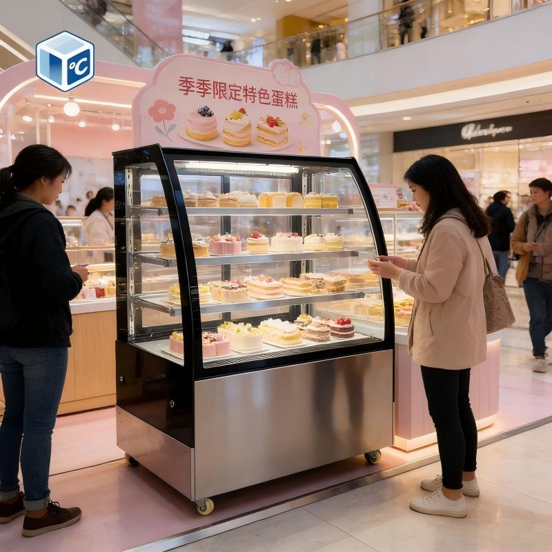 2단 상업용 케이크 디스플레이 냉장고 팬 냉각 R290 - Case Fan 리뷰 및 가격