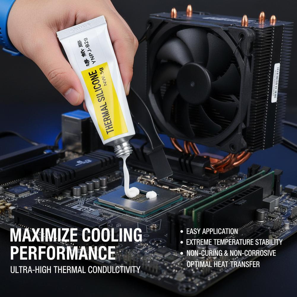 5g 열 전도성 접착제 강력한 접착 실리콘 페이스트 P - Thermal Paste 리뷰 및 가격