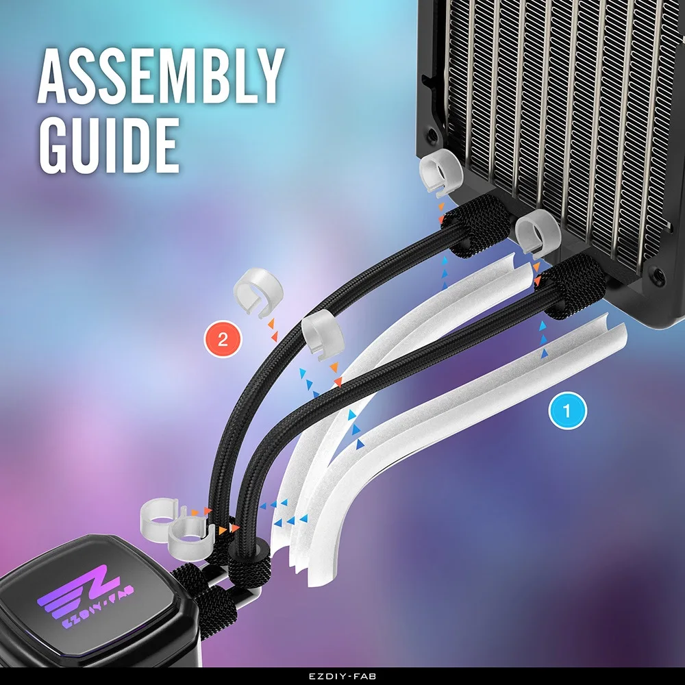 EZDIY ARGB 라이트 스트립, 12mm 소프트 튜 - Aio Liquid Cooler 리뷰 및 가격