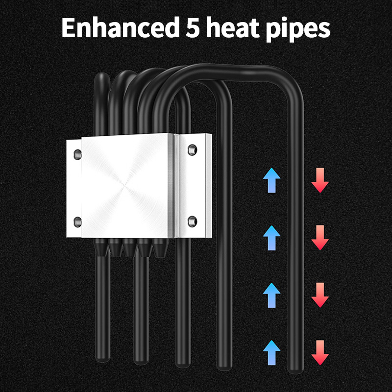 ID-COOLING IS-55 5Heatpipe CPU - Air Cooler Cpu 리뷰 및 가격